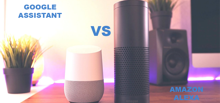 Je bekijkt nu Google Assistant vs Amazon Alexa