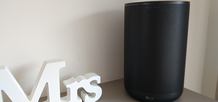 Je bekijkt nu Review LG WK7 ThinQ smart speaker